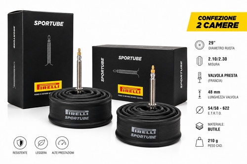 Camera aria pirelli - mtb, bici